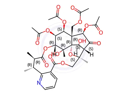 Chemical structure of NEOEVONINE