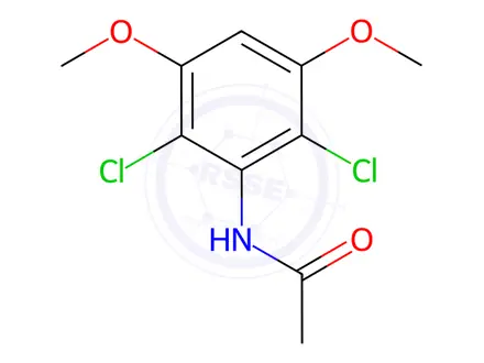 Chemical structure of N-(2,6-Dichloro-3,5-dimethoxyphenyl)acetamide