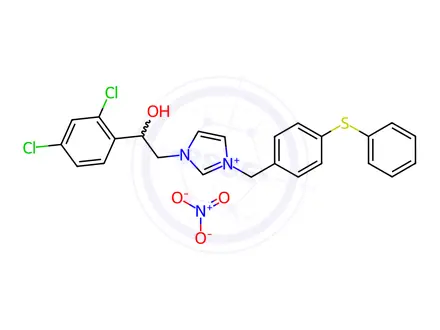 Chemical structure of Fenticonazole Nitrate Impurity 4 (Fenticonazole Nitrate EP Impurity D)