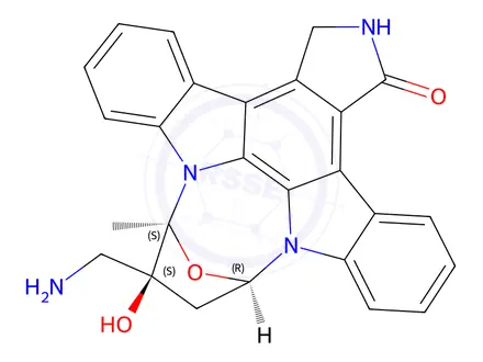 Chemical structure of Lestaurtinib Impurity 12
