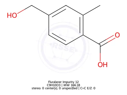 Chemical structure of Fluralaner Impurity 135