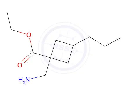 Chemical structure of Ethyl 1-(aminomethyl)-3-propylcyclobutane-1-carboxylate