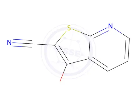 Chemical structure of Thieno[2,3-b]pyridine-2-carbonitrile, 3-hydroxy-(9CI)