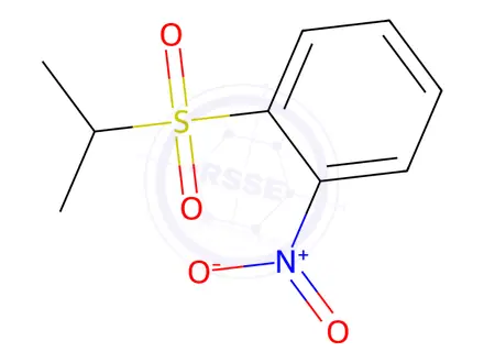 Chemical structure of 1-(Isopropylsulphonyl)-2-nitrobenzene