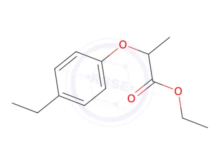 Chemical structure of 2-(4-ETHYL-PHENOXY)-PROPIONIC ACID ETHYL ESTER