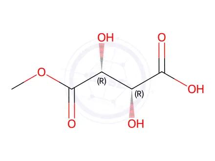 Chemical structure of Tartaric Acid Impurity 3