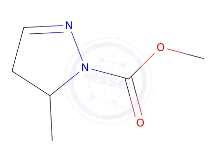 Chemical structure of Methyl 5-methyl-4,5-dihydro-1H-pyrazole-1-carboxylate