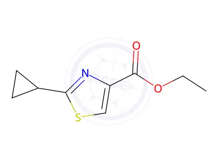 Chemical structure of Ethyl 2-cyclopropylthiazole-4-carboxylate