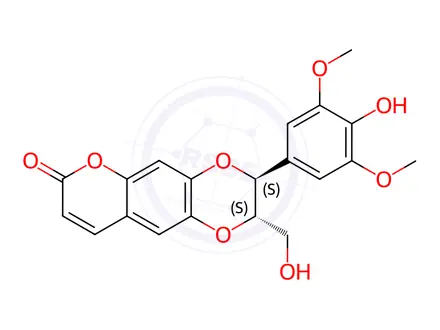 Chemical structure of Moluccanin
