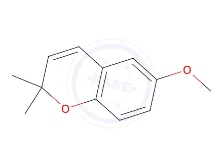 Chemical structure of 6-Methoxy-2,2-dimethyl-2H-chromene