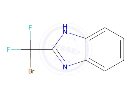 Chemical structure of 2-(Bromodifluoromethyl)-1H-benzo[d]imidazole
