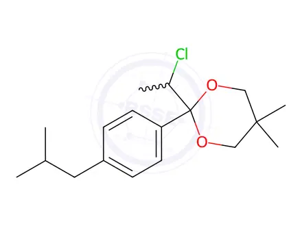 Chemical structure of Brolamine Hydrochloride 2