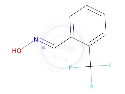 Chemical structure of (E)-N-{[2-(Trifluoromethyl)phenyl]methylidene}hydroxylamine