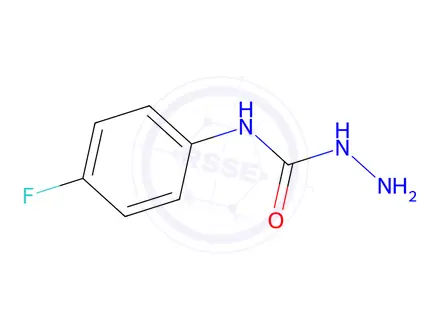 Chemical structure of 3-Amino-1-(4-fluorophenyl)urea