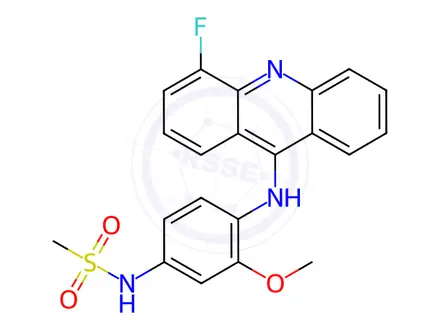 Chemical structure of Amsacrine Hydrochloride Impurity 70