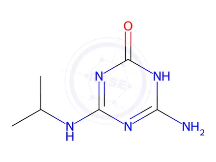 Chemical structure of Atrazine-desethyl-2-hydroxy