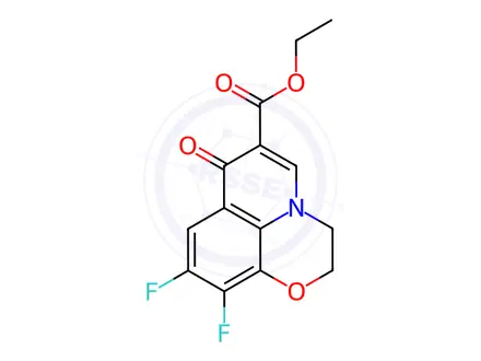 Chemical structure of Ofloxacin Impurity 42