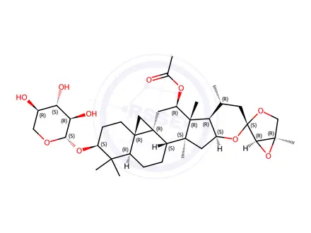 Chemical structure of 27-Deoxyactein