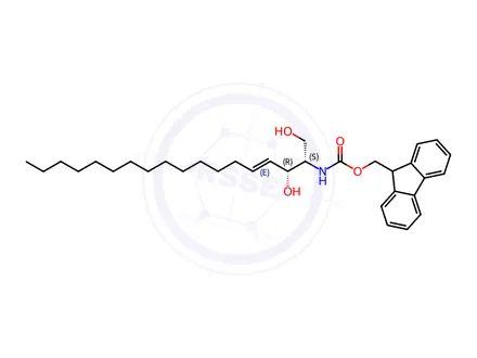 Chemical structure of Fmoc-erythro-Sphingosine