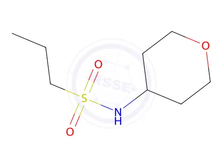 Chemical structure of n-(Tetrahydro-2h-pyran-4-yl)propane-1-sulfonamide