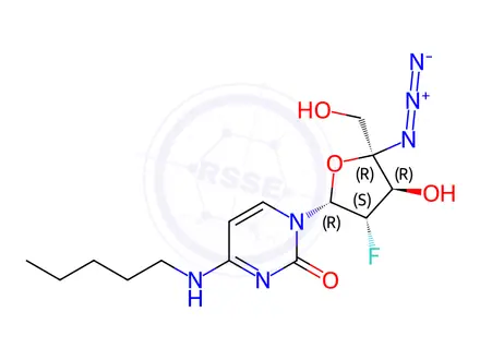 Chemical structure of Azvudine Impurity 24