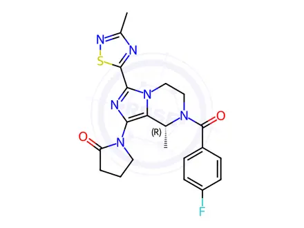 Chemical structure of Fezolinetant Impurity 73