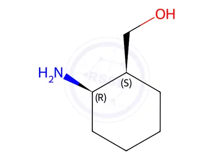Chemical structure of [(1S,2R)-2-aminocyclohexyl]methanol