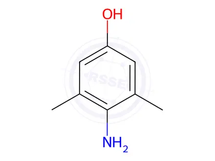 Chemical structure of 4-Amino-3,5-Xylenol