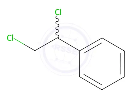 Chemical structure of 1,2-dichloroethylbenzene