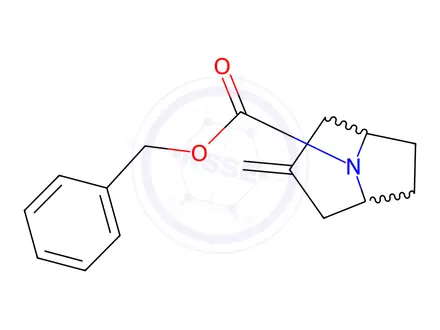 Chemical structure of Benzyl 3-methylene-8-azabicyclo[3.2.1]octane-8-carboxylate