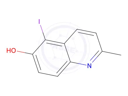 Chemical structure of 5-Iodo-2-methylquinolin-6-ol