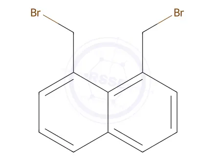 Chemical structure of 1,8-Bis(bromomethyl)naphthalene