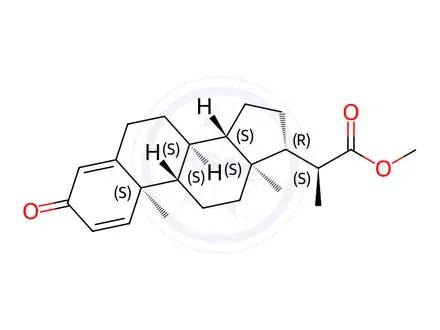 Chemical structure of Progesterone Impurity 103