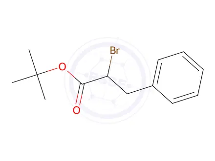 Chemical structure of tert-Butyl 2-bromo-3-phenylpropanoate
