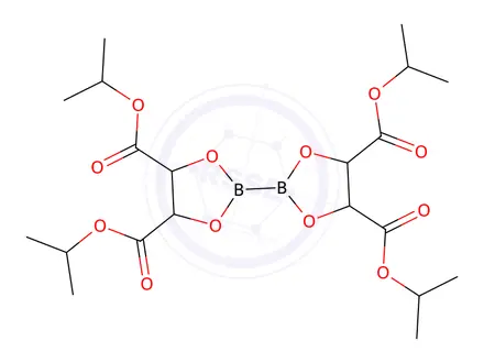 Chemical structure of Tetraisopropyl (4S,4'S,5S,5'S)-[2,2'-bi(1,3,2-dioxaborolane)]-4,4',5,5'-tetracarboxylate