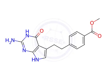Chemical structure of Pemetrexed Impurity 160