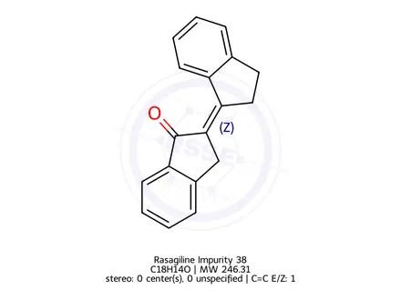 Chemical structure of Rasagiline Impurity 38