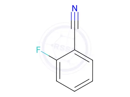 Chemical structure of 2-Fluorobenzonitrile
