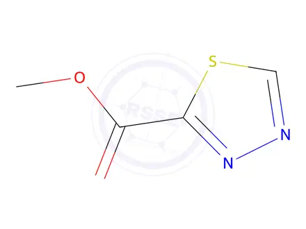 Chemical structure of Methyl 1,3,4-thiadiazole-2-carboxylate