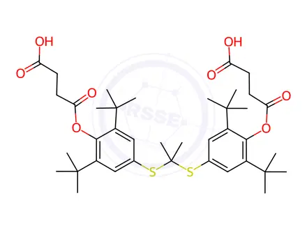 Chemical structure of Probucol Impurity 39