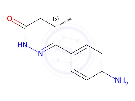 Chemical structure of Levosimendan Impurity 120
