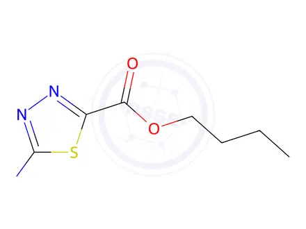 Chemical structure of Butyl 5-amino-1,3,4-thiadiazole-2-carboxylate
