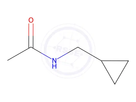 Chemical structure of N-(cyclopropylmethyl)acetamide