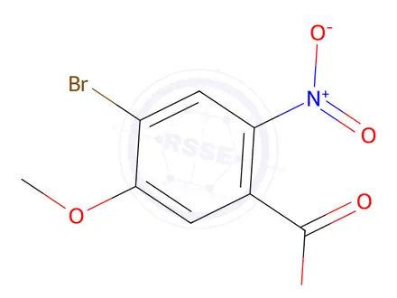 Chemical structure of 4-Bromo-5-methoxy-2-nitro-benzoic Acid-