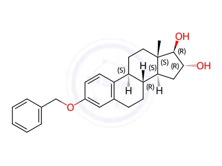 Chemical structure of 3-O-Benzyl Estriol