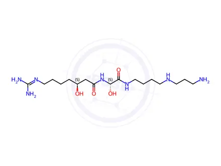 Chemical structure of Deoxyspergualin Impurity 3 (Spergualin)