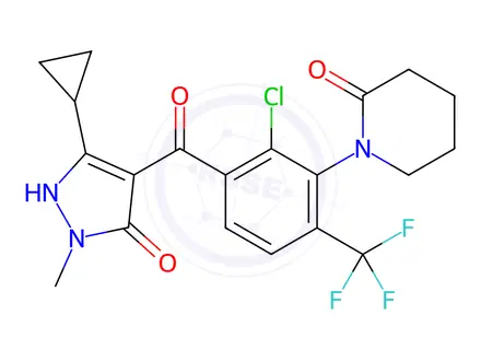 Chemical structure of Cypyrafluone