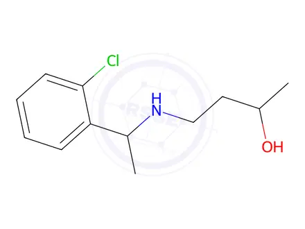 Chemical structure of 4-{[1-(2-chlorophenyl)ethyl]amino}butan-2-ol