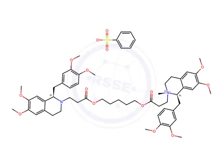 Chemical structure of Atracurium Impurity P