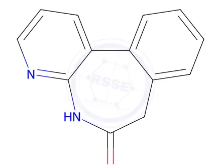 Chemical structure of 5,7-dihydropyrido[2,3-d][3]benzazepin-6-one